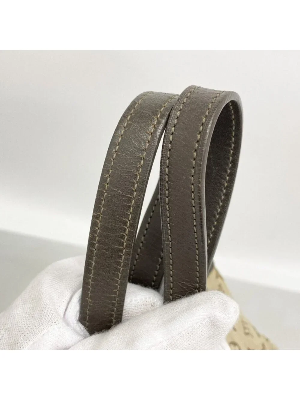 Louis Vuitton Tote Monogram Mini Francoise Khaki 2-Way
